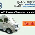 Thumb book ac tempo traveller in delhi